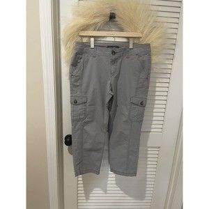 Eddie Bauer Women's Legend Wash Truly Straight Khaki Pants Chinos Boyfriend 10